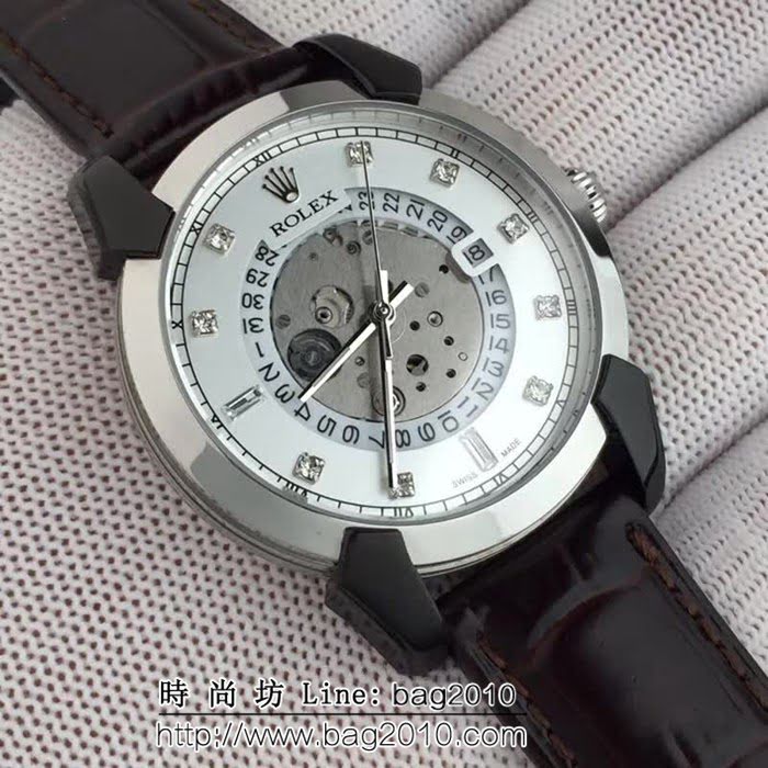 勞力士ROLEX 316L精鋼表殼 全自動機械 時尚男士腕表 WSS0912